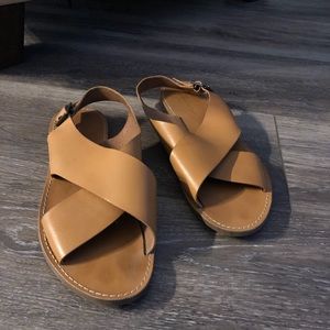 Madewell boardwalk sandals